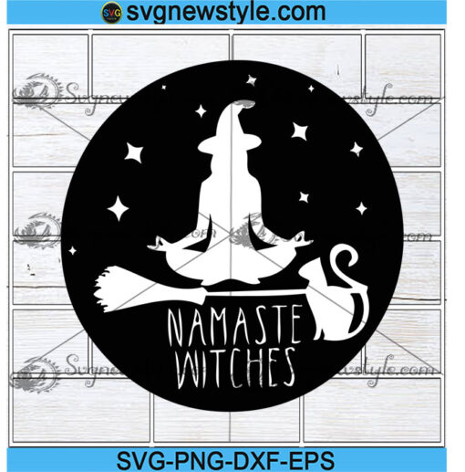 Namaste Witches Svg