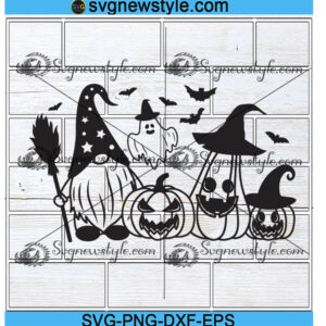 Halloween Gnome Svg Png