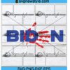 Biden Bloody hand svg