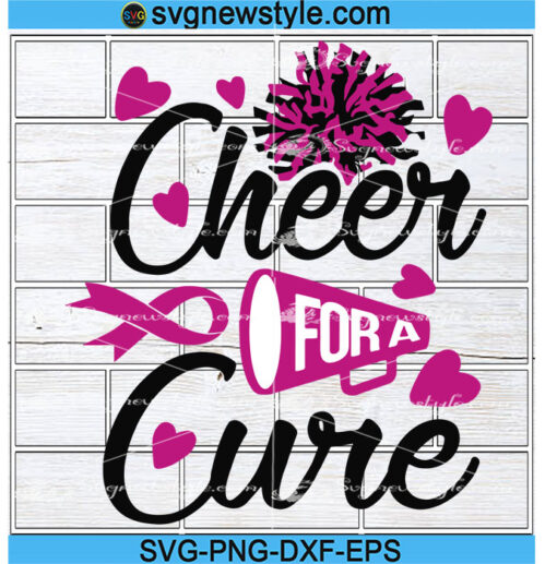 Cheer for a Cure svg