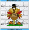 Thanksgiving Turkey Svg