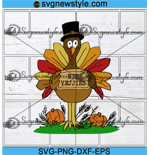 Thanksgiving Turkey Svg