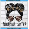 Football Sister Svg Png