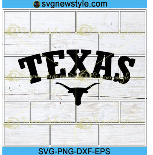 Texas Longhorn Svg