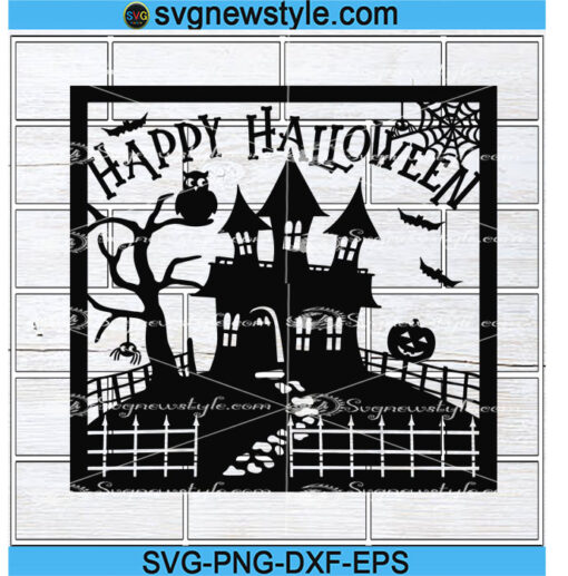 Haunted House svg Files