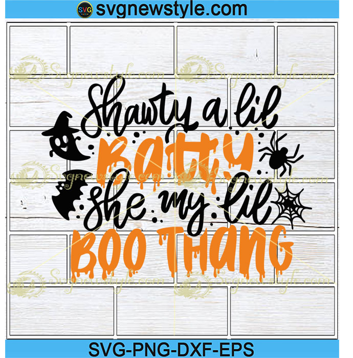 Shorty a lil Batty svg, Png, Dxf, Eps, Cricut File Silhouette Art 4 mockup 19