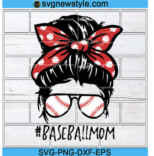 Baseball Mom SVG Designs