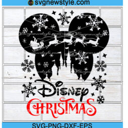 Santa Mickey Christmas Svg