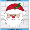 Christmas svg Santa Face Svg