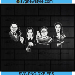 The Addams Family Svg