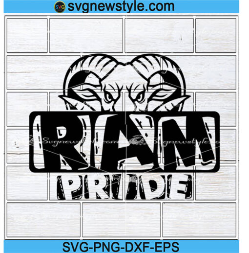 Ram Pride Svg