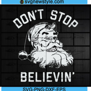 Don't Stop Believing svg