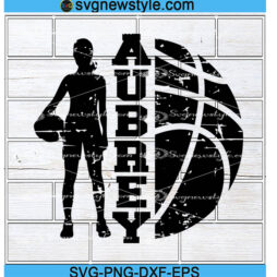 Basketball Half Girl svg