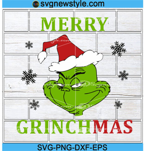 Merry Grinchmas Svg Designs