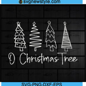 Christmas tree svg Png Designs