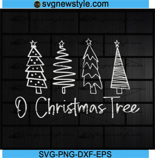 Christmas tree svg Png Designs