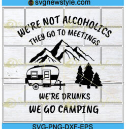 Were Not alcoholics svg