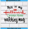 hallmark christmas movie watching Svg