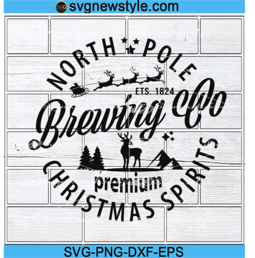 North Pole Brewing Co svg Files