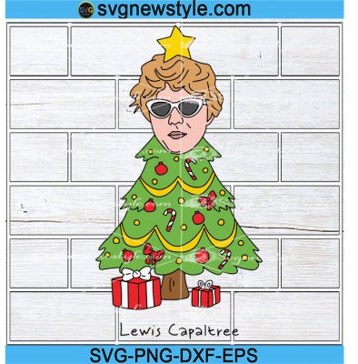 Lewis Capaldi Capaltree Christmas svg, Lewis Capaldi Svg, Png, Dxf, Eps ...