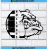 Bulldogs Football Svg Png