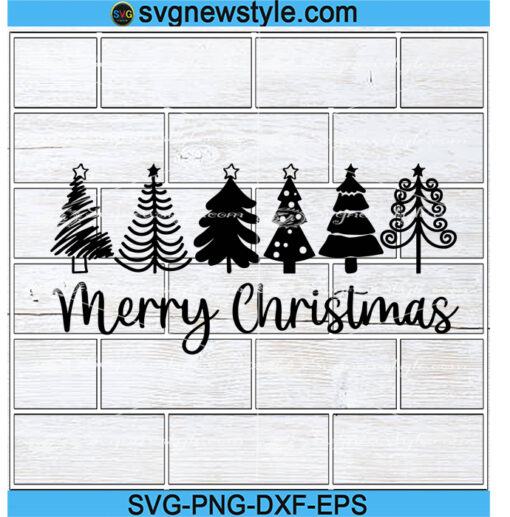 Merry Christmas Saying Svg