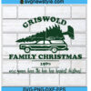 Griswold Family Christmas Svg Silhouette