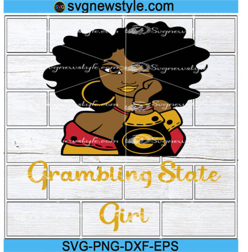 Grambling Girl svg