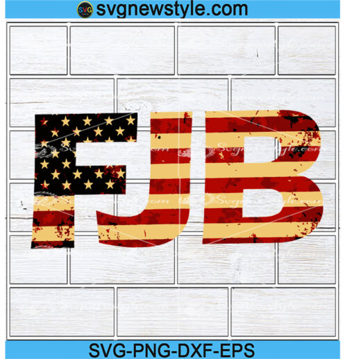 FJB Pro America US Flag F Biden FJB Svg