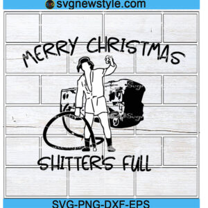 Christmas Merry Shitter's Full Svg