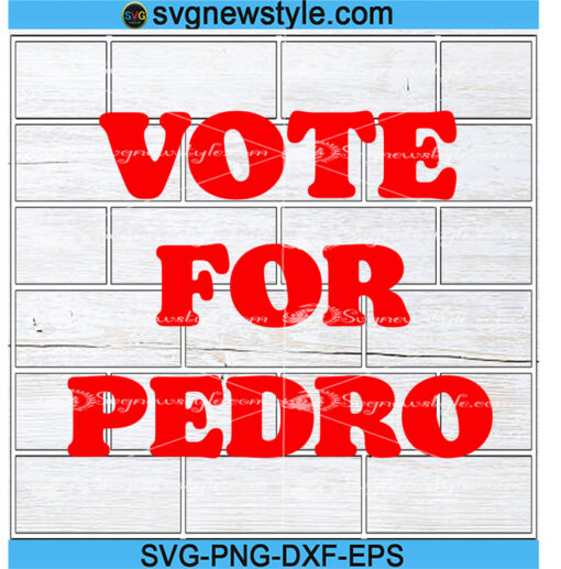 Vote for Pedro Ringer svg