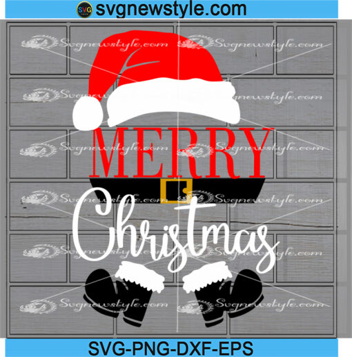 santa claus svg Silhouette