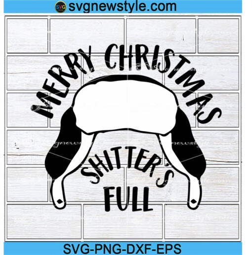 Merry Christmas Shitter's Full SVG