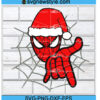 Christmas with SPIDERMAN Svg