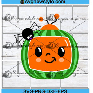Cocomelon Halloween Svg