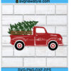 Christmas Truck and Tree Svg