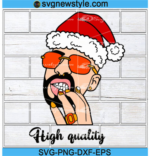 Bad bunny Santa Svg