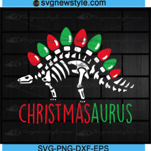 Christmasaurus svg Designs