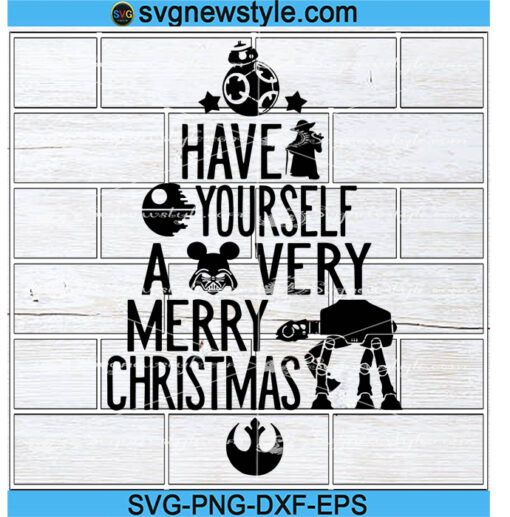 Star Wars Christmas Svg