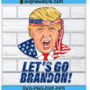 Let's go Brandon trump svg