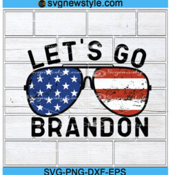 Let's Go Brandon Svg Silhouette