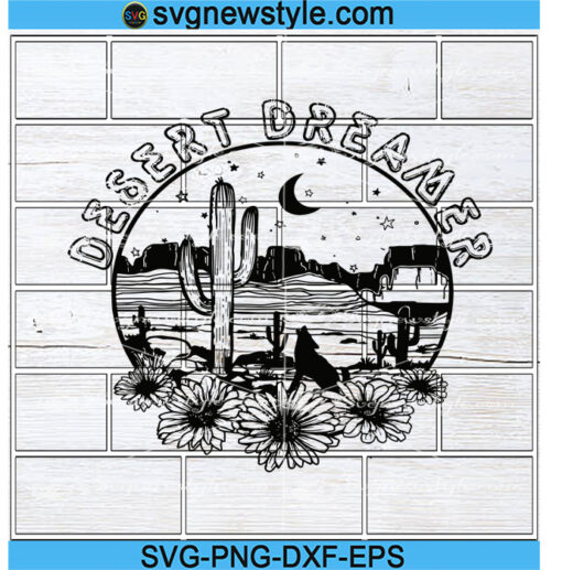 Desert Dreamer SVG