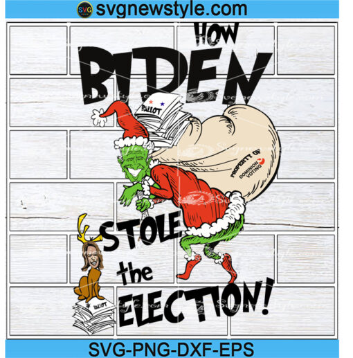 How Biden Stole The Election Svg