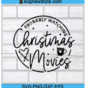 Christmas Movie Svg