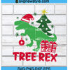 Christmas Dinosaur SVG Designs