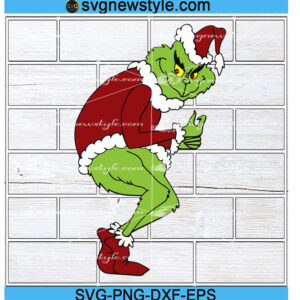 Grinch Stealing Lights Svg Files