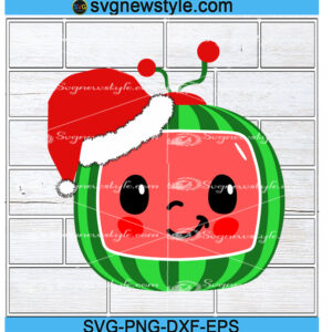 Cocomelon Christmas Svg