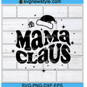 Mama Claus SVG