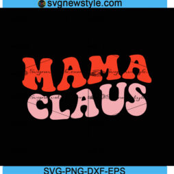 Mama Claus SVG Designs