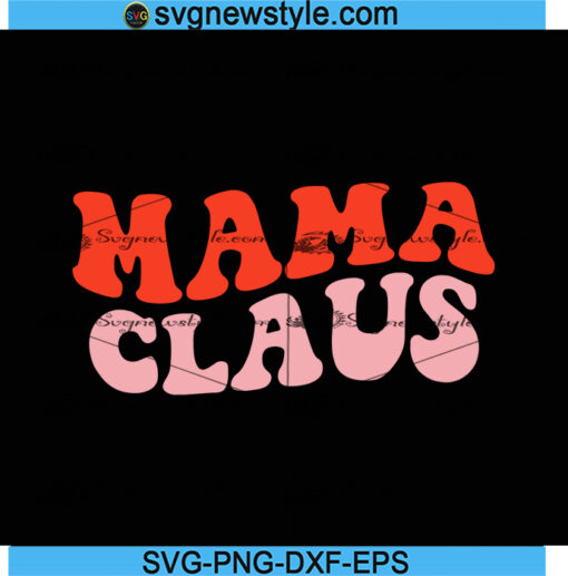 Mama Claus SVG Designs